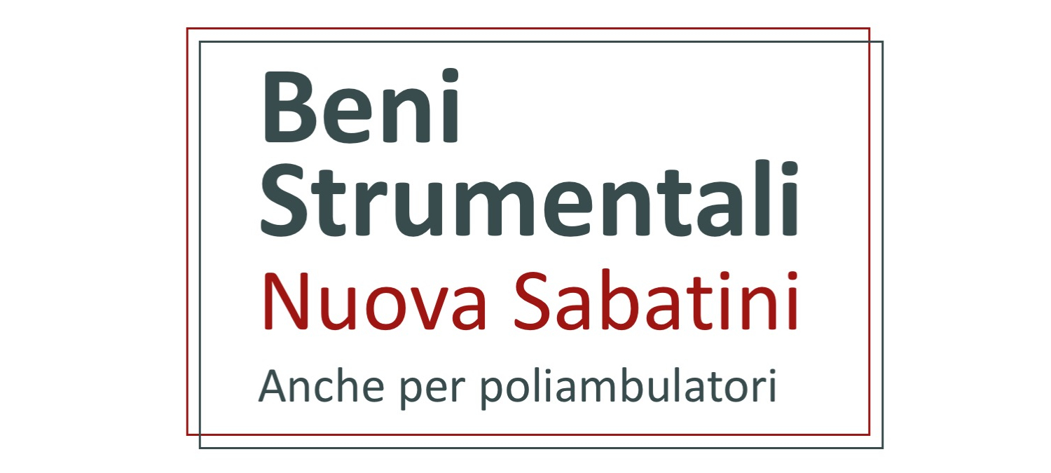 Contributi per i poliambulatori per investimenti digitali: Nuova Sabatini